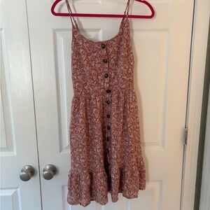 Floral Button-Down Sundress